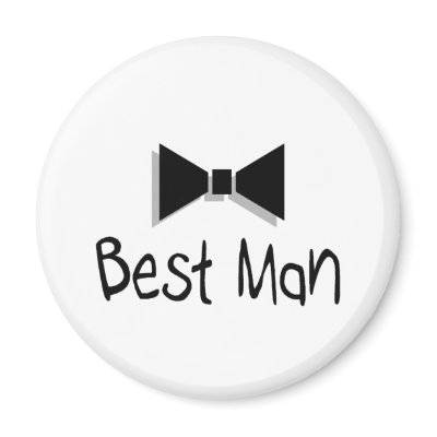 Best Man Refrigerator Magnet
