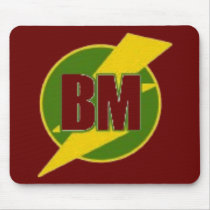 Best Man Mousepad (BM) - Red