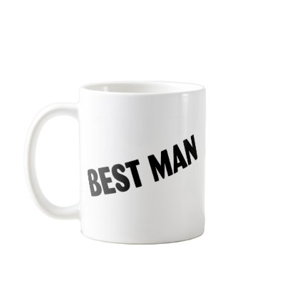 Best Man Coffee Mugs