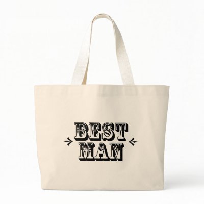 Best Man - Old West Tote Bags by brideatlast