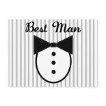 Best Man Postcards