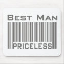 Best Man Priceless mousepads by TeeShirtsTShirts Best Man Priceless mousepads