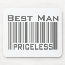 Best Man Priceless mousepads