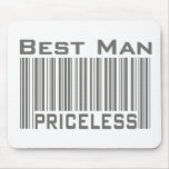 Best Man Priceless mousepads