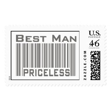 Best Man Priceless postage