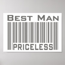 Best Man Priceless Posters