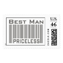 Best Man Priceless Stamps