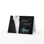 Best Man Request for Wedding Attendant Card