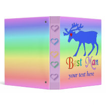 Best Man Stag binders by orsobear Best Man Stag binders
