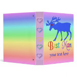 Best Man Stag 3 Ring Binders