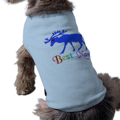 Best Man Stag Dog Shirt by orsobear