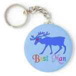 Best Man Stag Key Chains