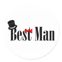 Best Man stickers by WeddingZazzle Best Man stickers
