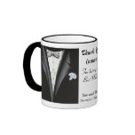 Best Man Thank You Gift - Tuxedo Template Mugs