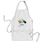 Best Man Toast Blue Aprons