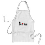 Best Man Top Hat Apron