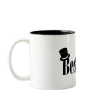 Best Man Top Hat Coffee Mug