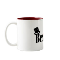 Best Man Top Hat Mug