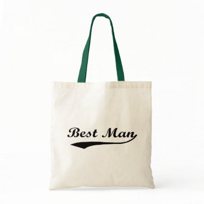 Best Man Tote Bag by cutencomfy