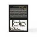 Best Man V.I.P. Wedding Party Invitation Card by moonlake Best Man V.I.P. Wedding Party Invitation Card