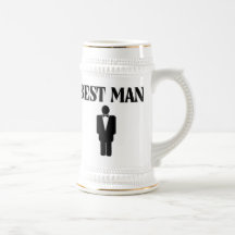 Best Man Wedding Beer Stein Coffee Mugs