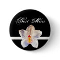 Best Man Wedding ID Badge buttons