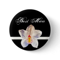 Best Man Wedding ID Badge buttons