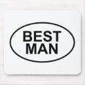 Best Man Wedding Oval mousepads by TeeShirtsTShirts Best Man Wedding Oval mousepads
