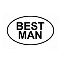 Best Man Wedding Oval posters