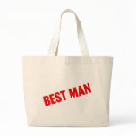 Best Man Wedding Red Bags
