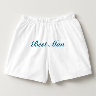 Best Man&#39;s Boxers in something blue