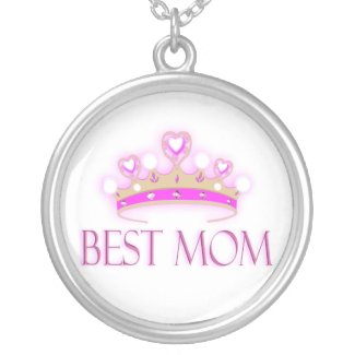 Best Mom Crown necklace