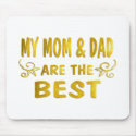 Best Mom & Dad mousepads