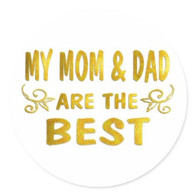 Best Mom & Dad Sticker by TLArnold5
