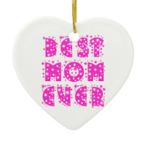 BEST MOM EVER ornaments