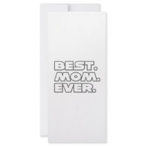 Best Mom Ever rack cards by Proud_Mom_Shirts Best Mom Ever rack cards