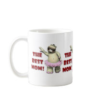 Best Mom Hippo Mug