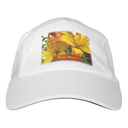 Best Mom Lilies Headsweats Hat