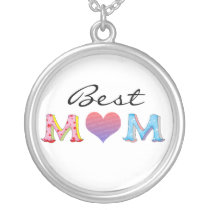 Best mom, personalized pendant