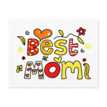 Best Mom postcards