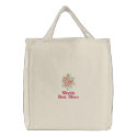 Best Mom Roses embroidered bags by Embroidery4U Best Mom Roses embroidered bags