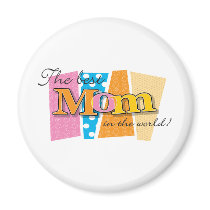 Best Mom World magnets by mariabellimages Best Mom World magnets