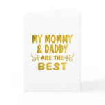 Best Mommy & Daddy cards