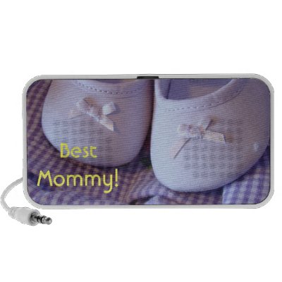  Gifts  Baby on Best Mommy  Baby Girl Shoe Mommy Gifts Speakers Doodle Portable Custom