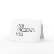 Best Mother-In-Law Ever cards