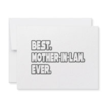 Best Mother-In-Law Ever invitations