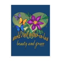 Best Mother-in-law Gifts postcards
