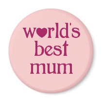 Best Mum magnets by smallhandsdesigns Best Mum magnets