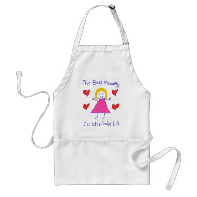 Best Mummy In The World Apron by ChocolateJava
