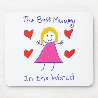 Best Mummy In The World mousepad